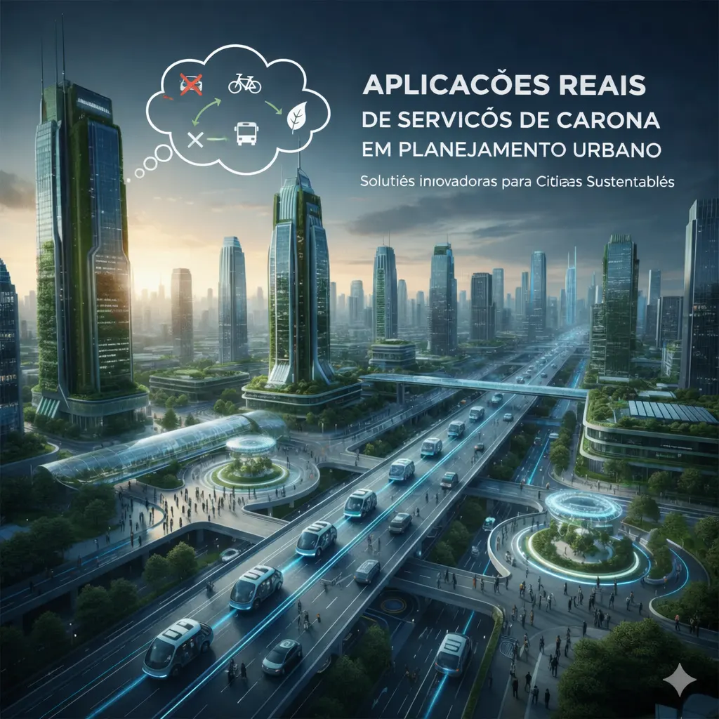  Como o compartilhamento de viagens está moldando o futuro do planejamento urbano